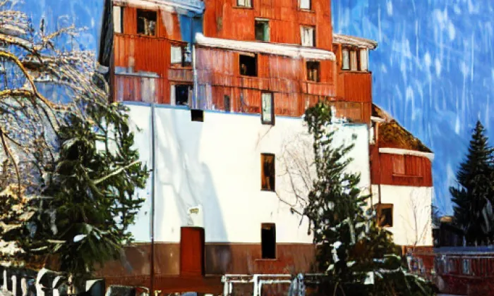 Kostel svatého Jiljí (Pardubičky) – winter
