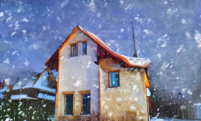 Kostel svatého Jiljí (Třebnice) – winter