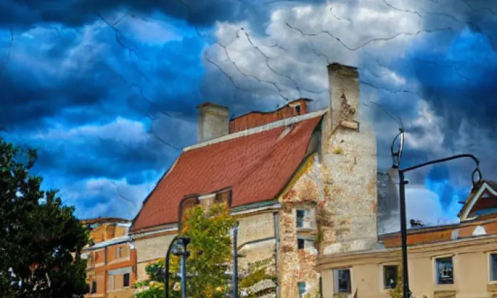 Kostel svatého Jindřicha a svaté Kunhuty na Novém Městě v Praze – autumn