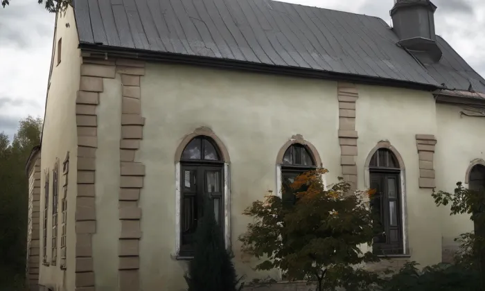 Kostel svatého Josefa (Hrubá Skála) – autumn