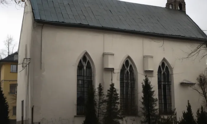 Kostel svatého Josefa (Hrubá Skála) – winter