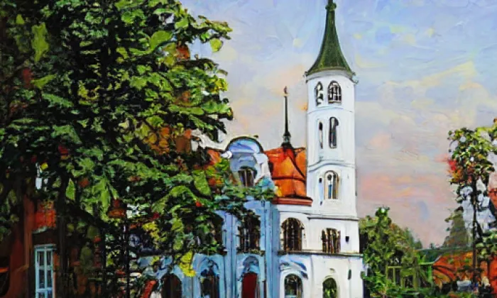 Kostel svatého Josefa (Krasice) – summer