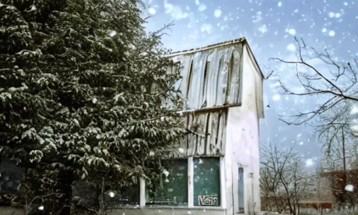 Kostel svatého Josefa (Krasice) – winter