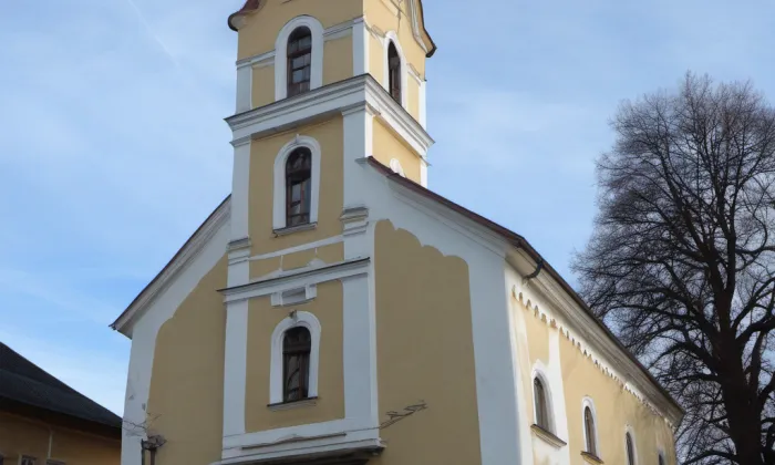 kostel svatého Josefa (Lichkov) – akvarel