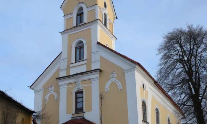 kostel svatého Josefa (Lichkov) – winter