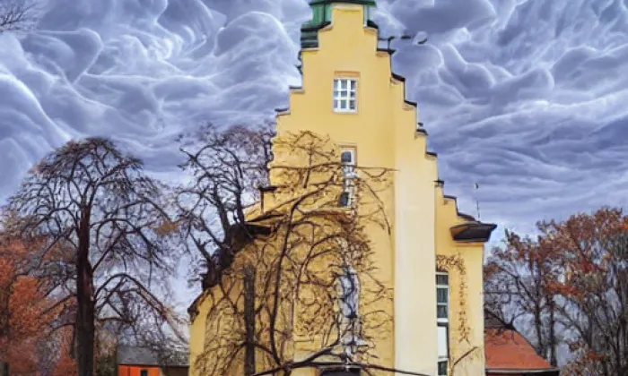 Kostel svatého Josefa (Slezská Ostrava) – autumn