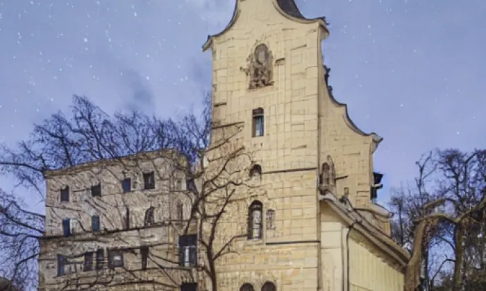 Kostel svatého Josefa (Slezská Ostrava) – noc