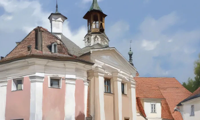 kostel svatého Kříže (Slavonice) – spring