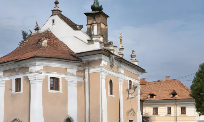 kostel svatého Kříže (Slavonice) – summer