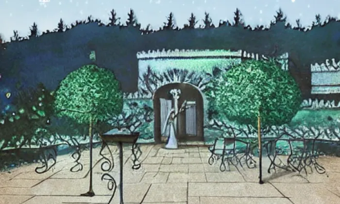 Kostel svatého Klimenta (Lipůvka) – noc