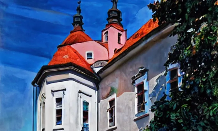 Kostel svatého Klimenta (Mirovice) – summer