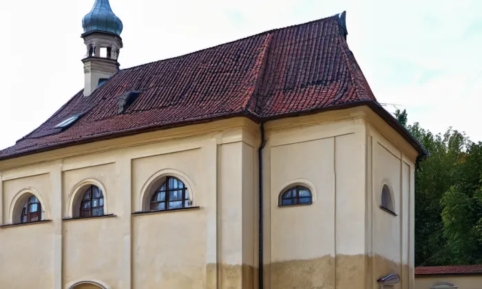Kostel svatého Kosmy a Damiána – autumn