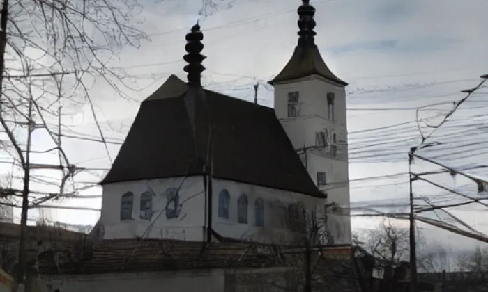 Kostel svatého Linharta (Horní Studénky) – winter