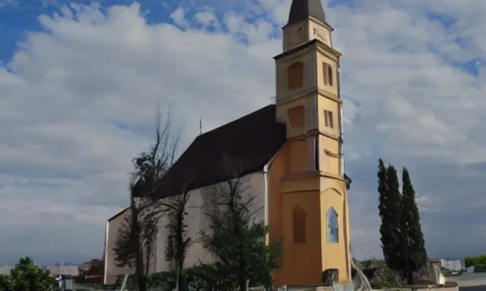 kostel svatého Marka (Markovice) – autumn
