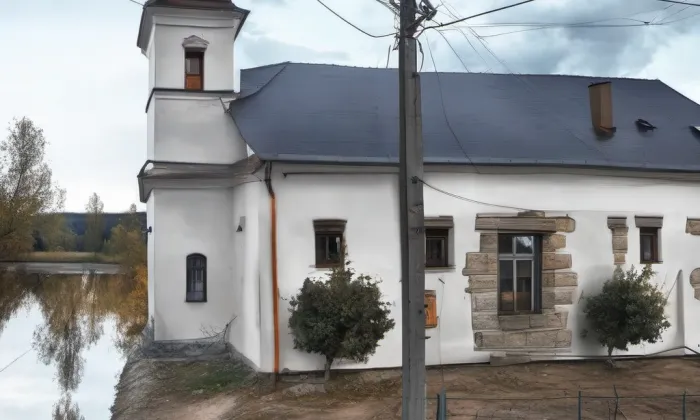 Kostel svatého Martina (Bohušov) – autumn