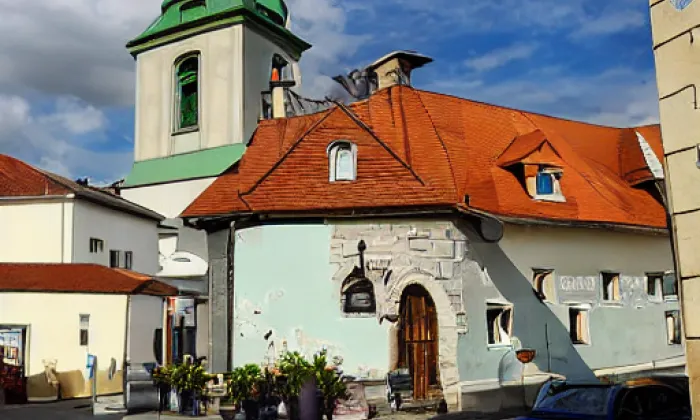 kostel svatého Martina (Frenštát pod Radhoštěm) – summer