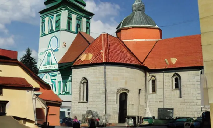 kostel svatého Martina (Frenštát pod Radhoštěm) – winter