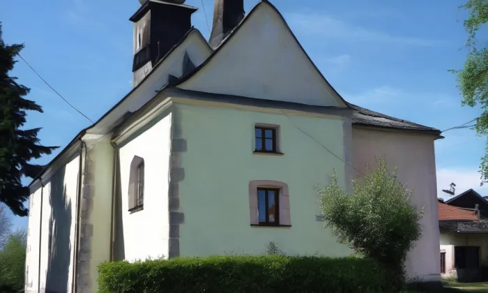 kostel svatého Martina (Horní Bory) – spring