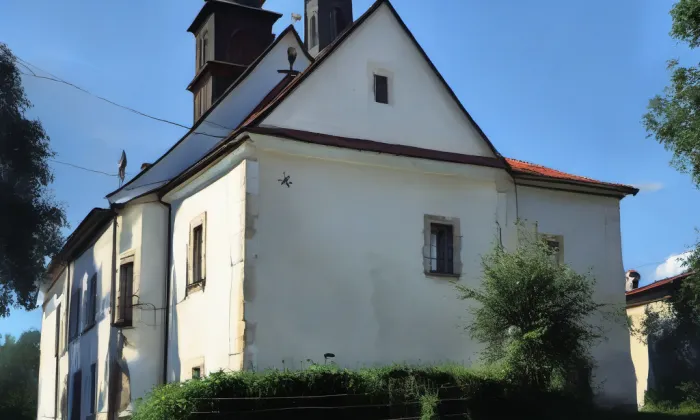 kostel svatého Martina (Horní Bory) – summer