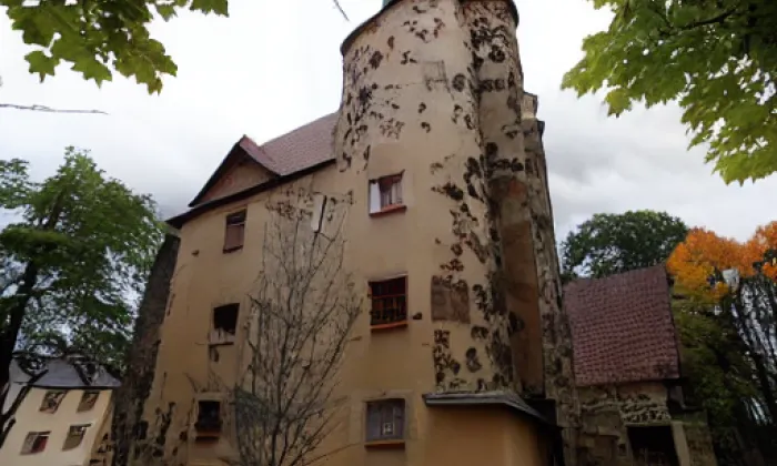Kostel svatého Martina (Horní Slivno) – autumn
