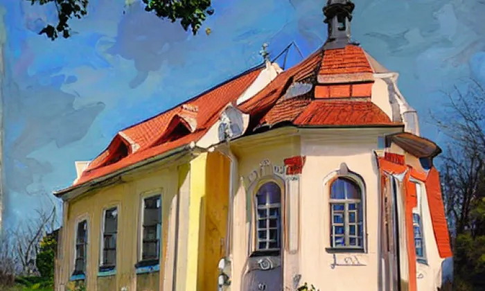 kostel svatého Martina (Lipová) – spring