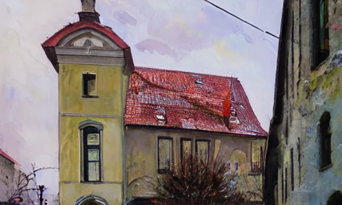 kostel svatého Martina (Věžná) – spring