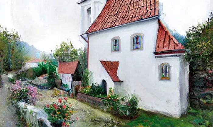Kostel svatého Martina v Tožici – spring