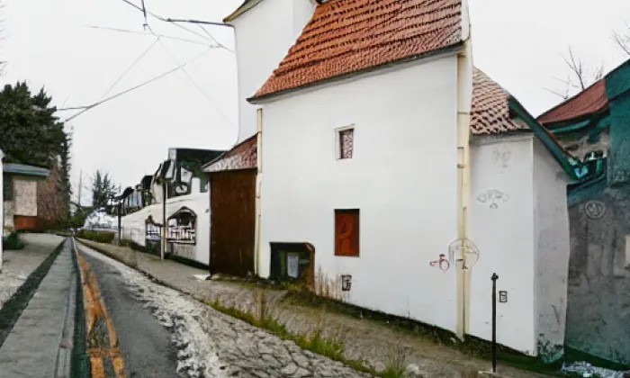 Kostel svatého Martina v Tožici – winter