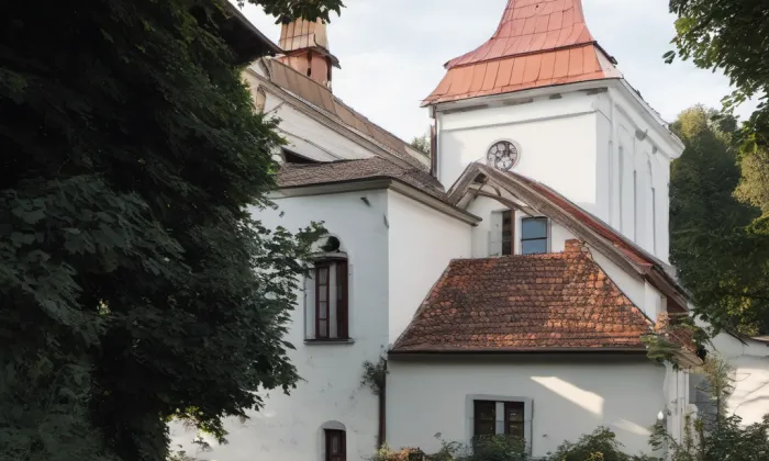 Kostel svatého Matěje – summer