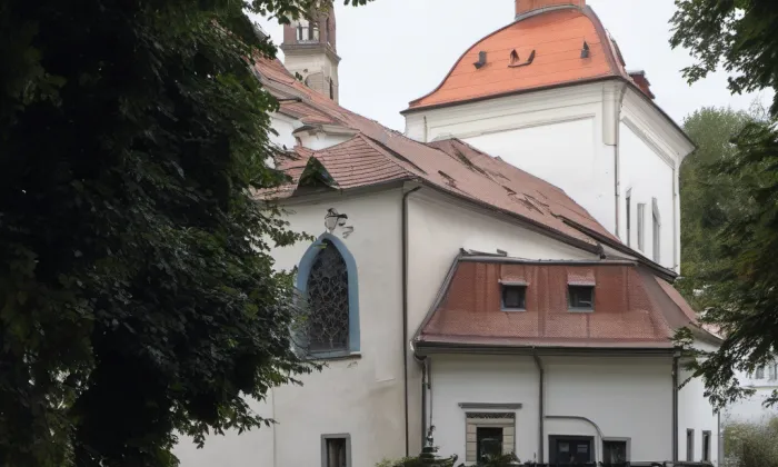 Kostel svatého Matěje – winter