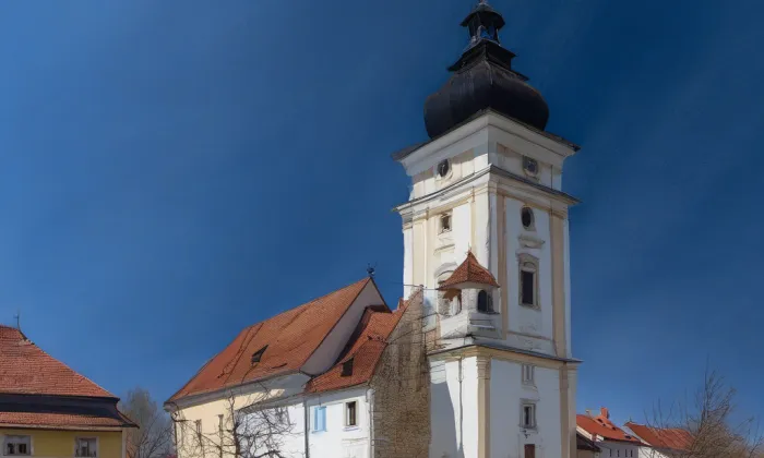 Kostel svatého Matěje v Bechyni – spring