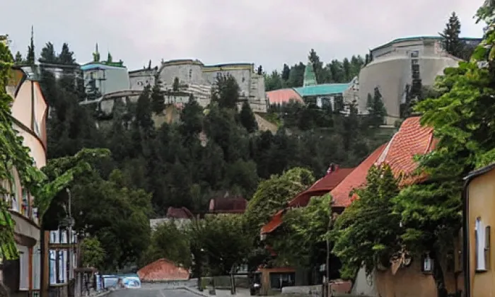 Kostel svatého Matouše (Hať) – winter
