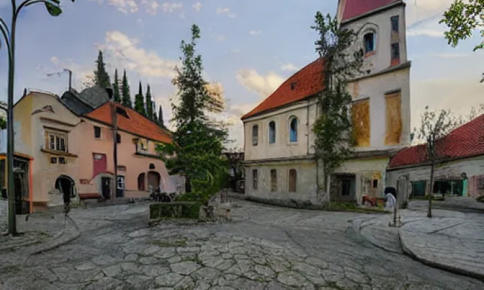 Kostel svatého Michaela archanděla (Libřice) – summer