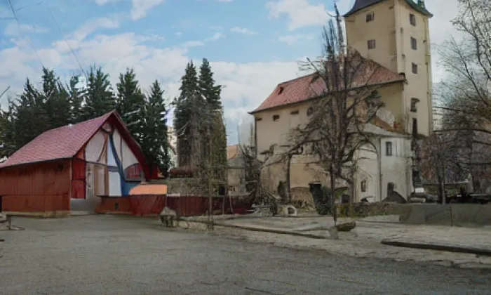 Kostel svatého Michaela archanděla (Libřice) – winter