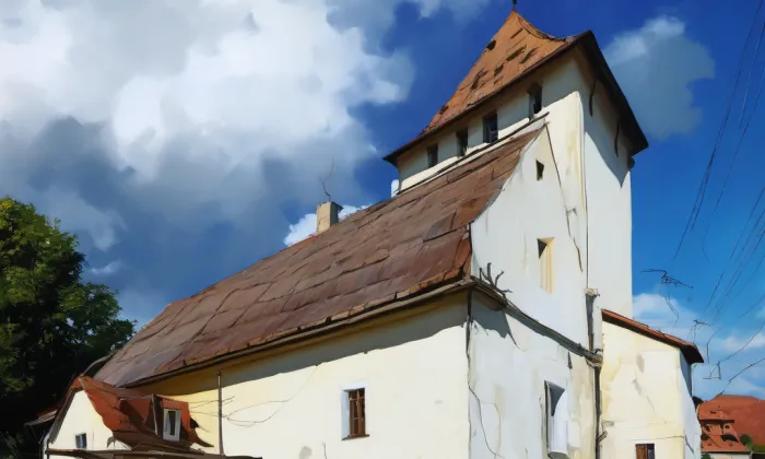 kostel svatého Michala (Žižkovo Pole) – summer