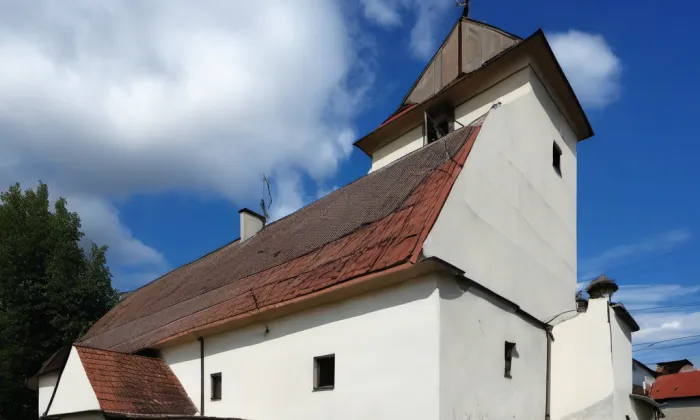 kostel svatého Michala (Žižkovo Pole) – winter