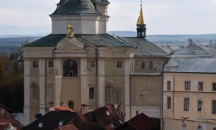 kostel svatého Michala (Olomouc) – summer