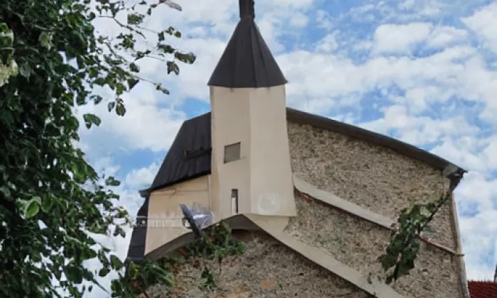 Kostel svatého Mikuláše (Šitboř) – akvarel