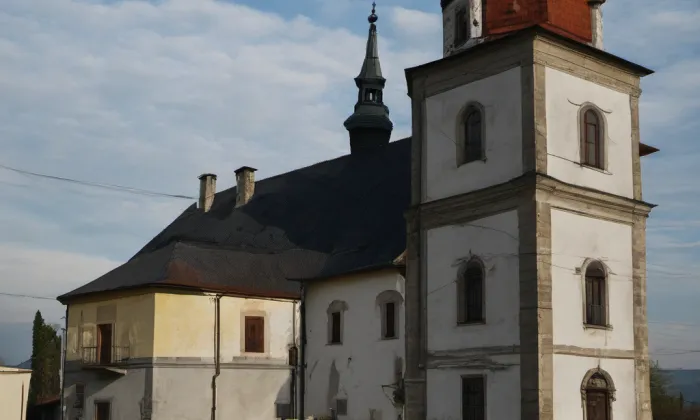 Kostel svatého Mikuláše (Horní Branná) – summer