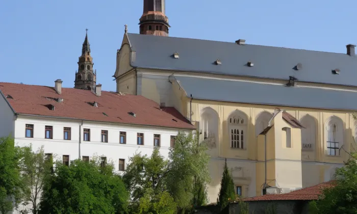 Kostel svatého Mikuláše (Jaroměř) – noc
