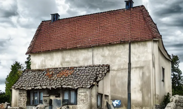 Kostel svatého Mikuláše (Kašperské Hory) – autumn