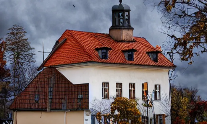 Kostel svatého Mikuláše (Nedvědice) – autumn