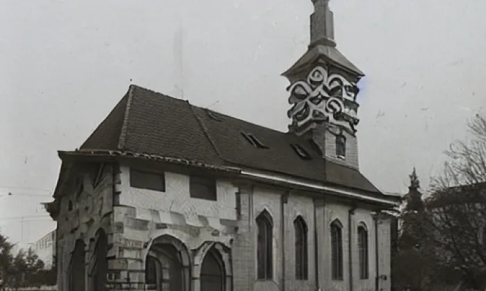 Kostel svatého Mikuláše (Police) – winter