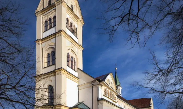 Kostel svatého Norberta ve Střešovicích – winter