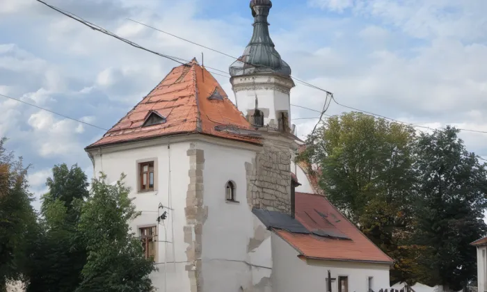 kostel svatého Oldřicha (Novosedly) – autumn