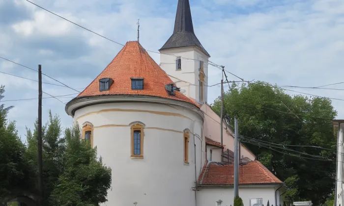 kostel svatého Oldřicha (Novosedly) – summer