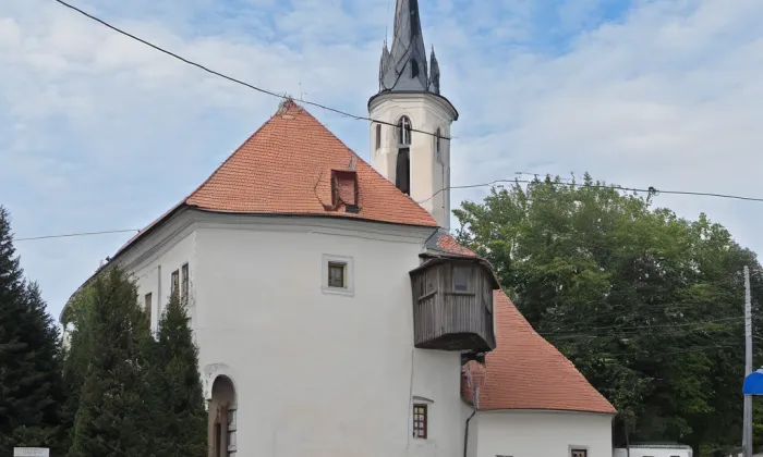 kostel svatého Oldřicha (Novosedly) – winter