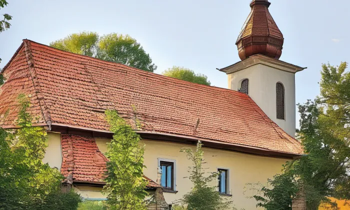 Kostel svatého Osvalda (Nebanice) – summer