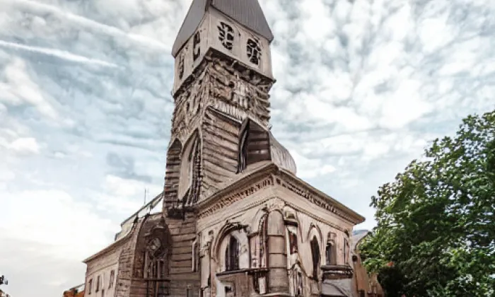 kostel svatého Pavla v Ústí nad Labem – summer