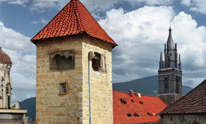 Kostel svatého Petra a Pavla (Řeporyje) – summer